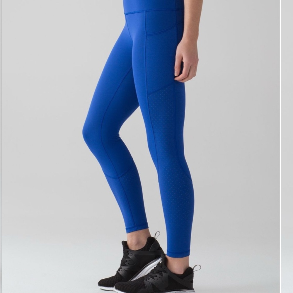 lululemon athletica Royal Blue High-Rise Pocket Leggings